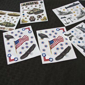 Air Force/Marines/Army scrapbooking stickers Creative Memories-
